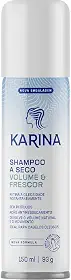 Karina Shampoo A Seco Volume E Frescor 150Ml Verde