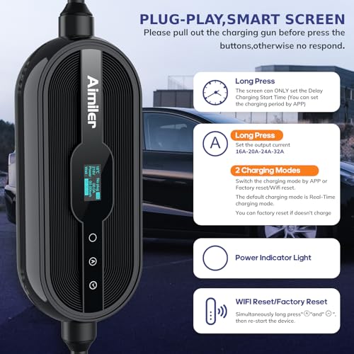 AIMILER Level 2 Tesla Charger WiFi
