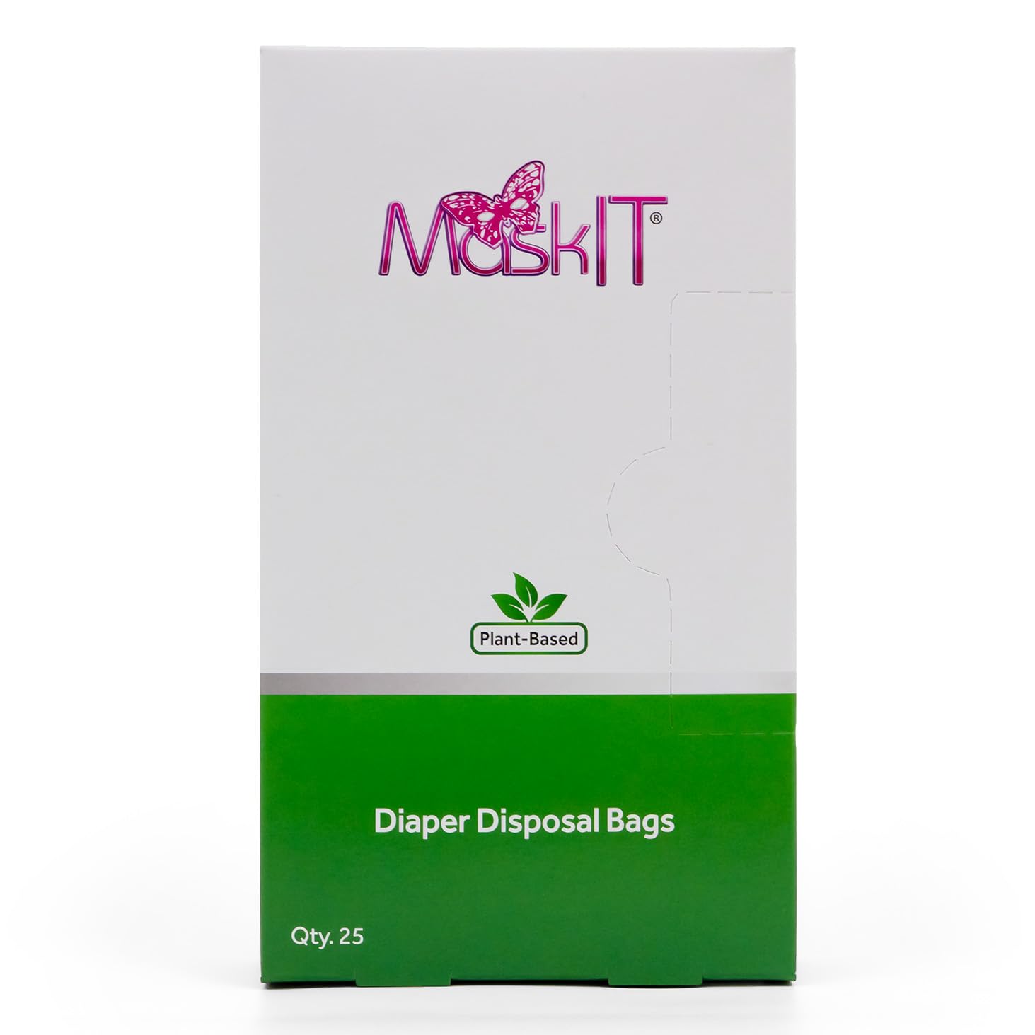 MaskIT Diaper Disposal Bags | Eliminate Odor With Our Patented Odor Blocking Diaper Disposal Bags | Fits All Baby Diapers and Most Adult Diaper Sizes