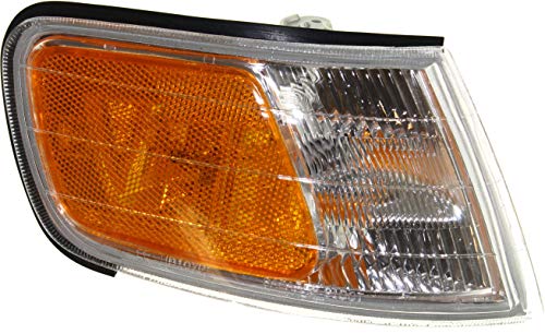 Evan Fischer Corner Parking Turn Signal Light Compatible with 1994-1997 Honda Accord, Passenger Side With Bulb HO2551109