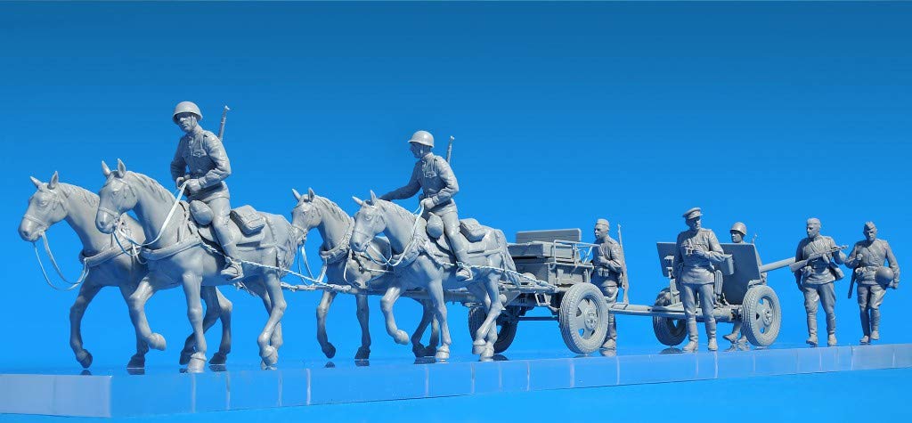 【中古】 ミニアート 1/35 ソビエト砲兵師団セット MA35045 プラモデル Amazon | ミニアート 1/35 ソビエト砲兵師団セット MA35045 プラモデル