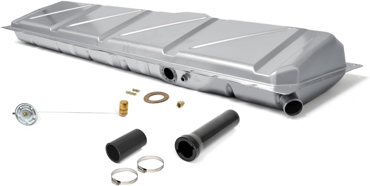 Fuel Tank Kit - 19.5 Gallon In-Cab Non-Evap, Sending Unit, Filler, Hose For 1961-1972 Ford F-100 Pickup Truck