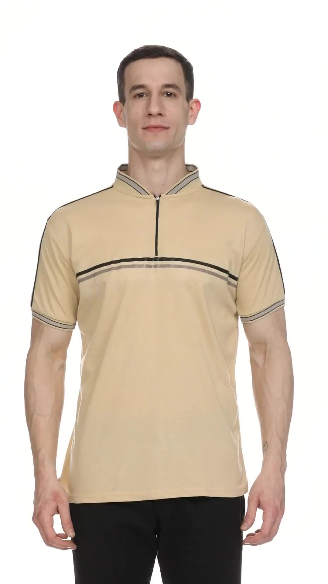 Herlipto Have It All Shirt sax Mサイズ JVX Men's Graphic Regular Fit T-Shirt (MRT-208-BEIGE-M_Beige