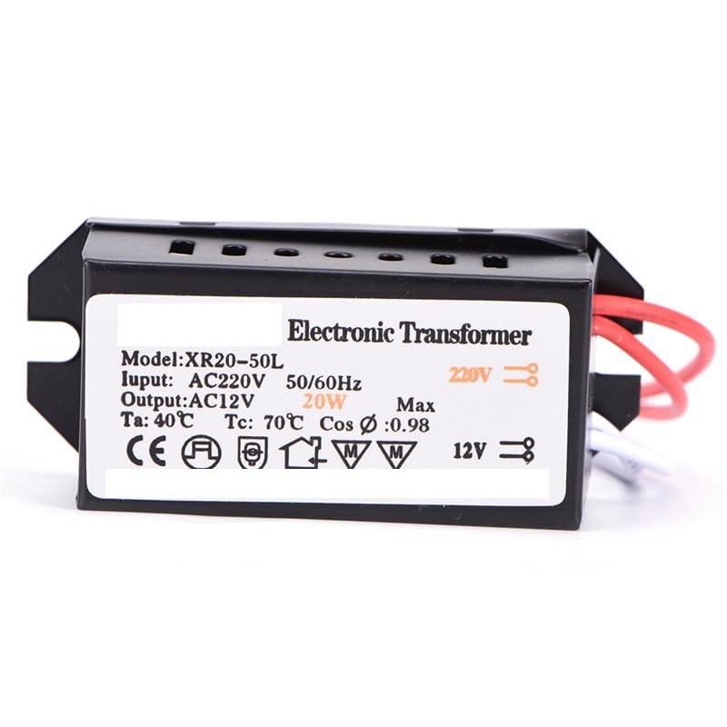 Transformateur LED 12V 20W AC 220V idéal éclairage cuisine et dressing
