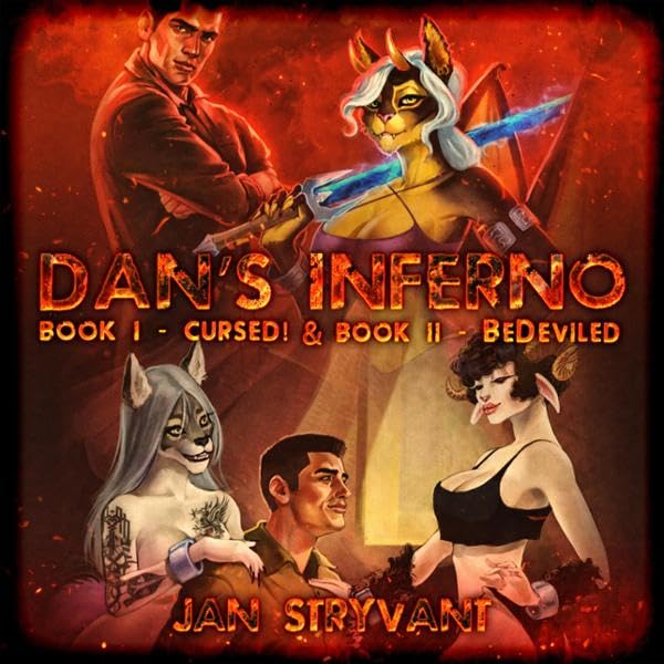 Cover art for Dan's Inferno: Book 1 Cursed! & Book 2 BeDeviled