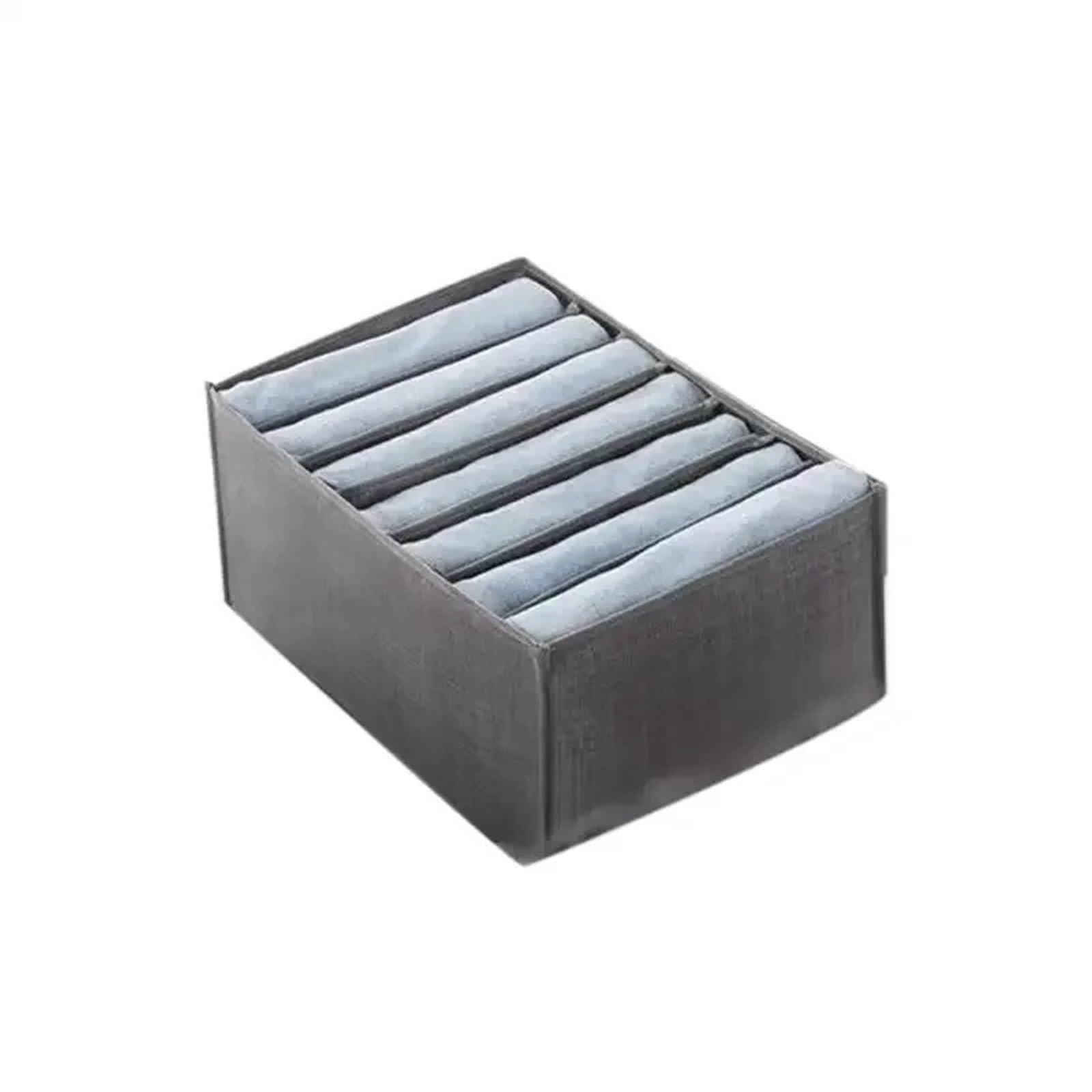CGUOHU 5pcs Clothes Organizer Trousers Storage Box Wardrobe Underwear T-Shirt Compartment For Wardrobe Storage(Large size)