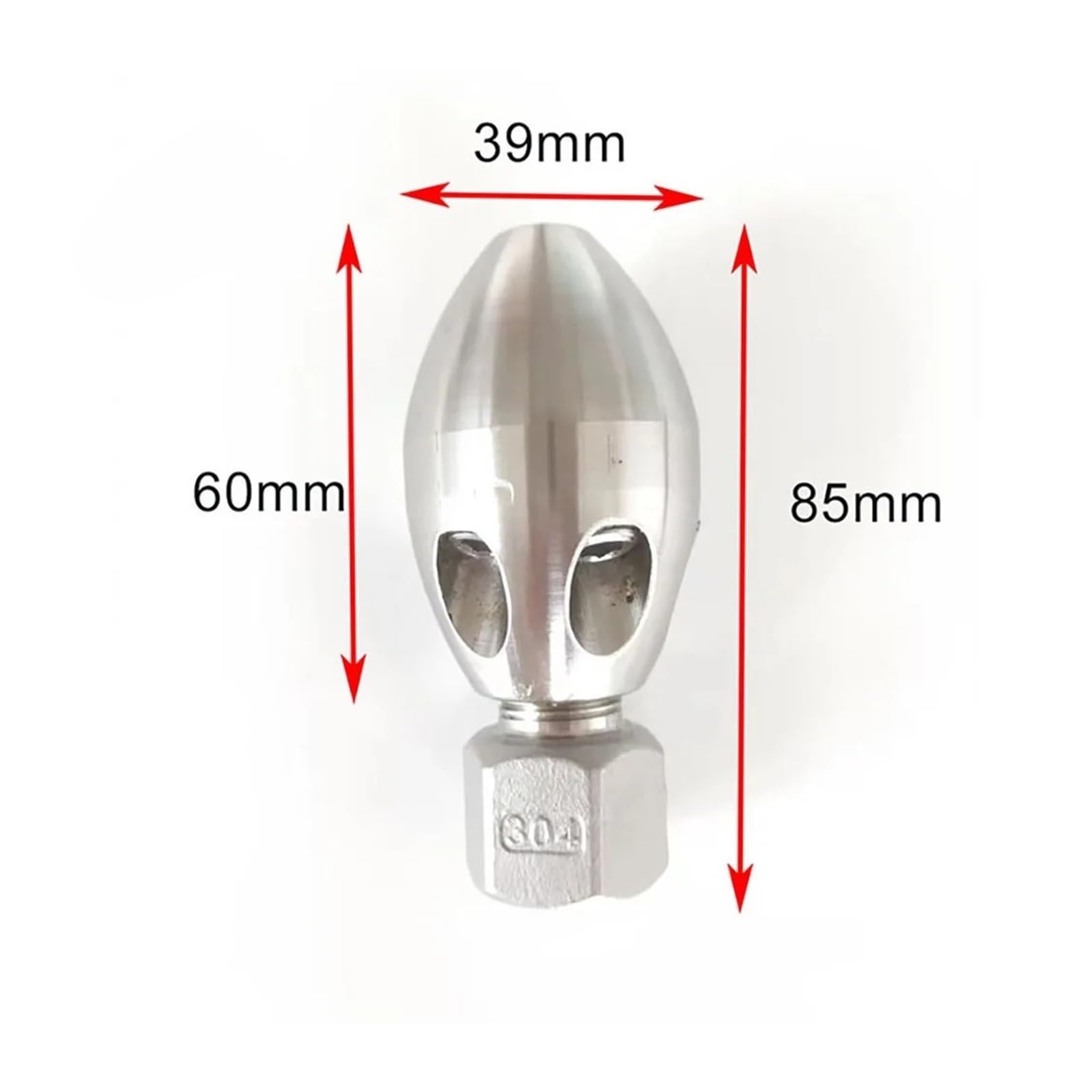 Hochdruck-Kanalspülköpfe, Hochleistungs-Rohrreinigungsdüse for die Reinigung des Entwässerungssystems(3l8 female)