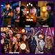 Kangtaixin Cyberpunk LED Brille – Leuchtende Partybrille mit 7 Farben & 4 Modi, Neon-Brille für Rave, Karneval, Halloween, Bar & Musikfestival – Coole LED-Brille für Festivals & Events