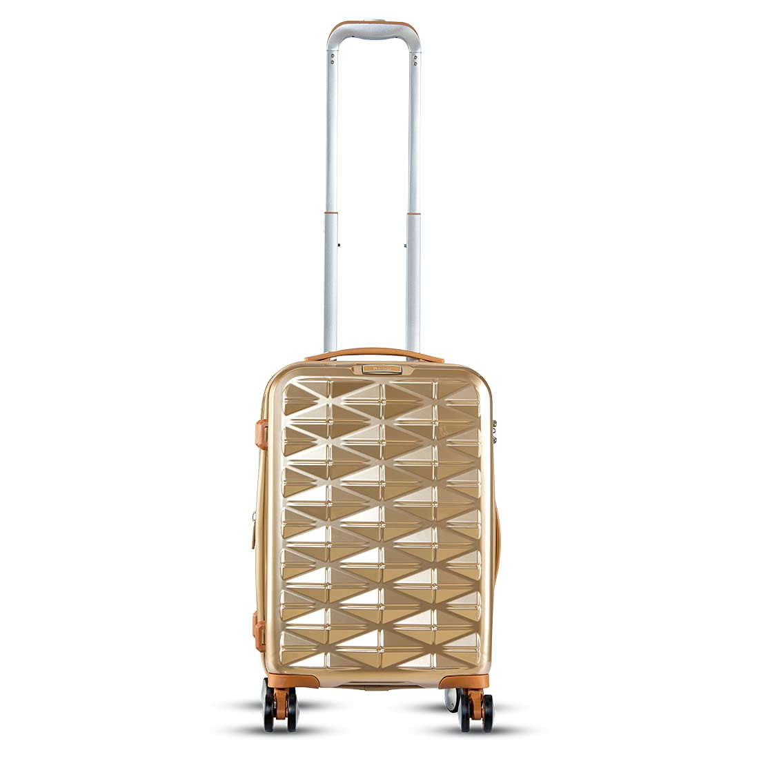 Certify Cabin-20 inches Expandable PC Hardsided with TSA Lock 8 Wheel Trolley Bag-image-22