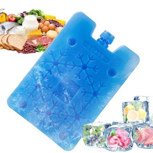 Bolsas Isotérmicas para Loncheras | Paquetes Frigoríficos Portátiles para Ventiladores - Bloques Fríos Reutilizables para Comida De Picnic Pesca Escuela Viajes Playa Camping