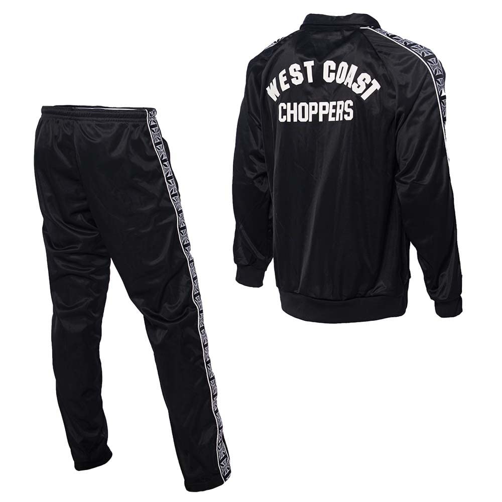 WEST COAST CHOPPERS - Pantalones de chándal para hombre, color negro