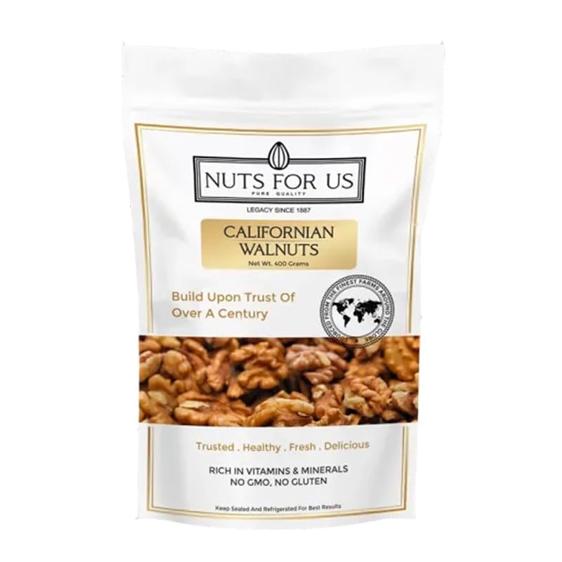 Nuts for us INTRODUCTORY SPECIAL PRICE- Californian Walnut Kernels (Shelled) Akhrot Giri 500g (B08VF32WWX) Amazon Price History, Amazon Price Tracker