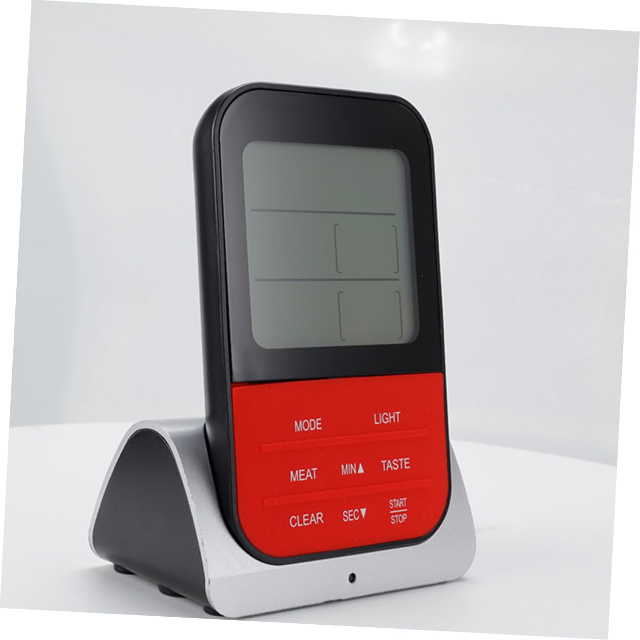 Alipis Termómetro de Doble Sonda para Carne y Cocina Inalámbrico Pantalla de Temperatura Preprogramada y Control Remoto para Uso en Restaurantes y Barbacoas