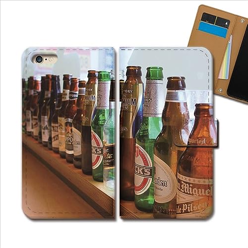 Xperia 1 VII A501SO ケース 手帳型 coffee 手帳ケース スマホケース カバー コーヒー カフェ ビール アルコール デザインB e0256010137602