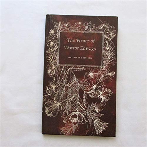 The Poems of Doctor Zhivago B0006D9VA6 Book Cover
