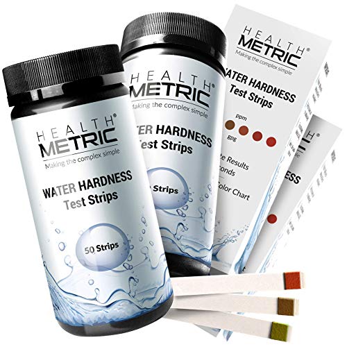 Water Hardness Test Kit 2-pack - Quick and Easy Hard Water Testing Strips