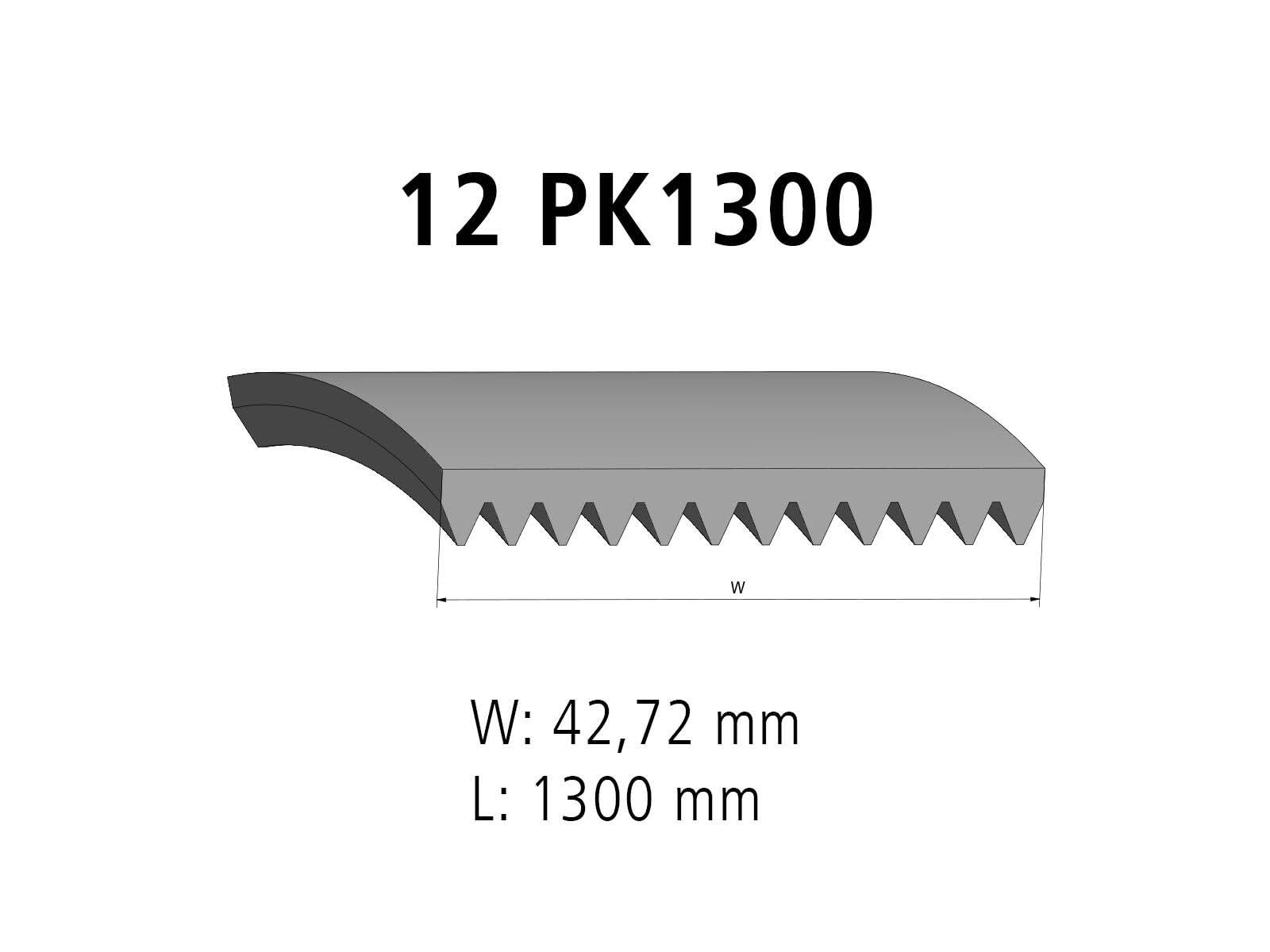 DT Spare Parts 3.34329 Cinghia servizi