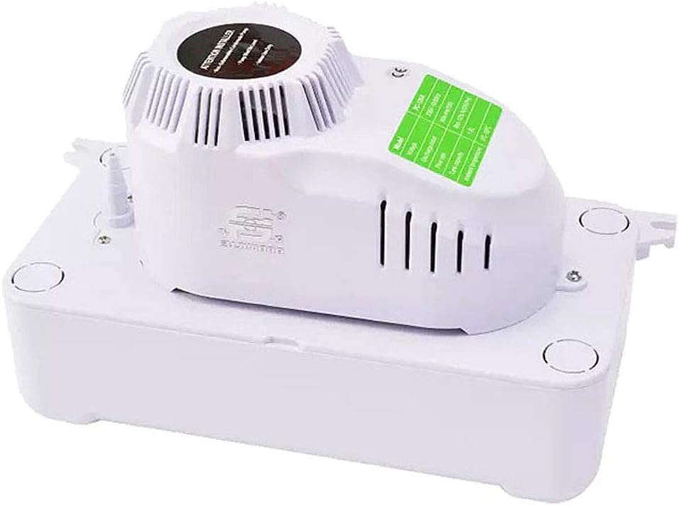 FUJIWARA Condensate Drain Pump,Quiet for HVAC,Air Conditioner,Dehumidifier,Furnance,Ice Maker,and Replace Water Pumps (230V)