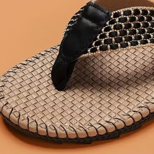 Premium Comfort Checkered Plaid Flip Flops For Men Non Slip Thong Sandals Slides Summer Slippers Indoor Outdoor Footwear3