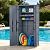 30 Cubic Ft. Vertical Resin Outdoor Storage Shed with Lockable Double Doors,Tall Storage Cabinet with 4 Shelves, Weather-Resistant Multi-Wall Panels,Storage Shed for Patio, Garden, Yard, Grey