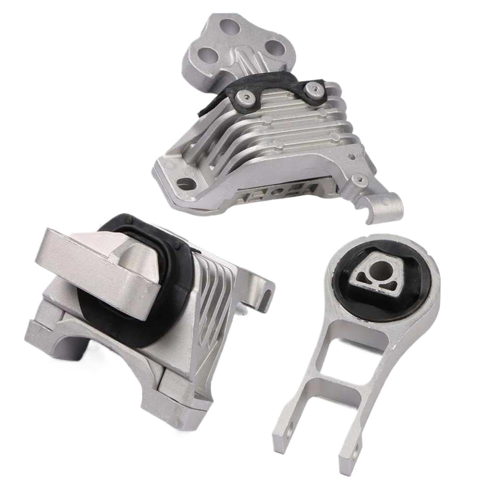 Qhtwuyqek Onecolor Motor Transmission Mount Set 3Pc A5844 A5752 A5825 4877788Af 68192831Ab 68192831Ad Compatible With Cherokee 2.4L 14 19 Complete Engine