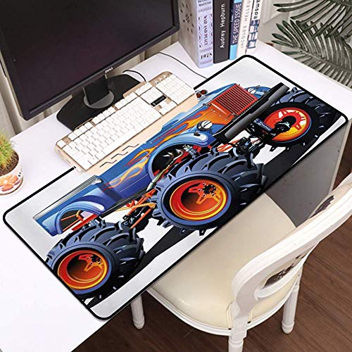 Gaming-Mausmatte, große Maustatt Säugetier-Shepherd-Bauer, der Seine Herde Graze-Keeper-Weide im Freien Schaf, genähte