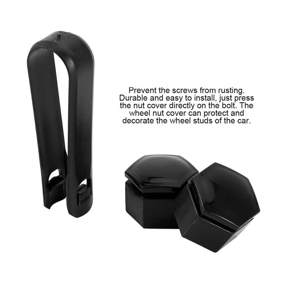 20 Stück Radmutternkappen Für Peugeot 208 I 2012-2015 - A-19mm Kunststoff Abdeckungen