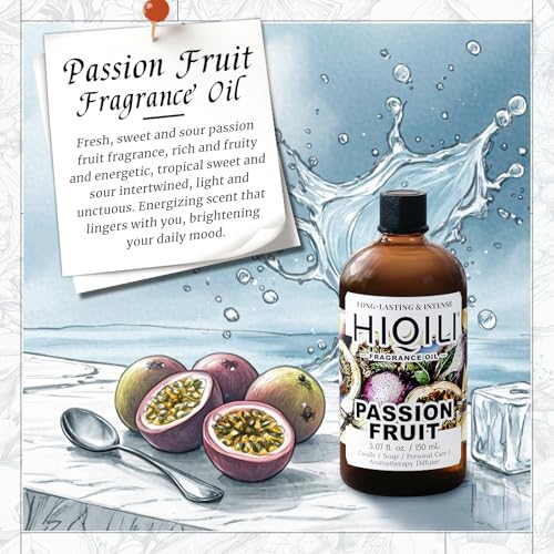 HIQILI Aceite Esencial de Menta Verde 100ML y Aceite Aromático de Maracuyá 150ML miniatura 4