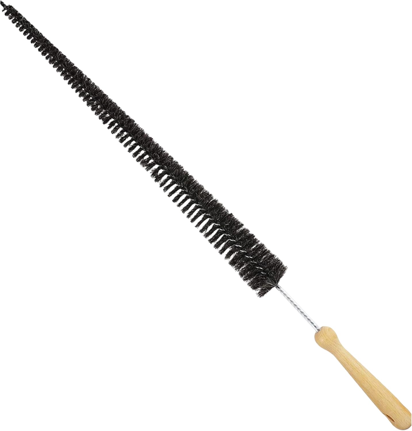 Quailitas Radiator Cleaner Brush [Pack of 1] 80CM, Flexible Long Radiator Duster with Wood