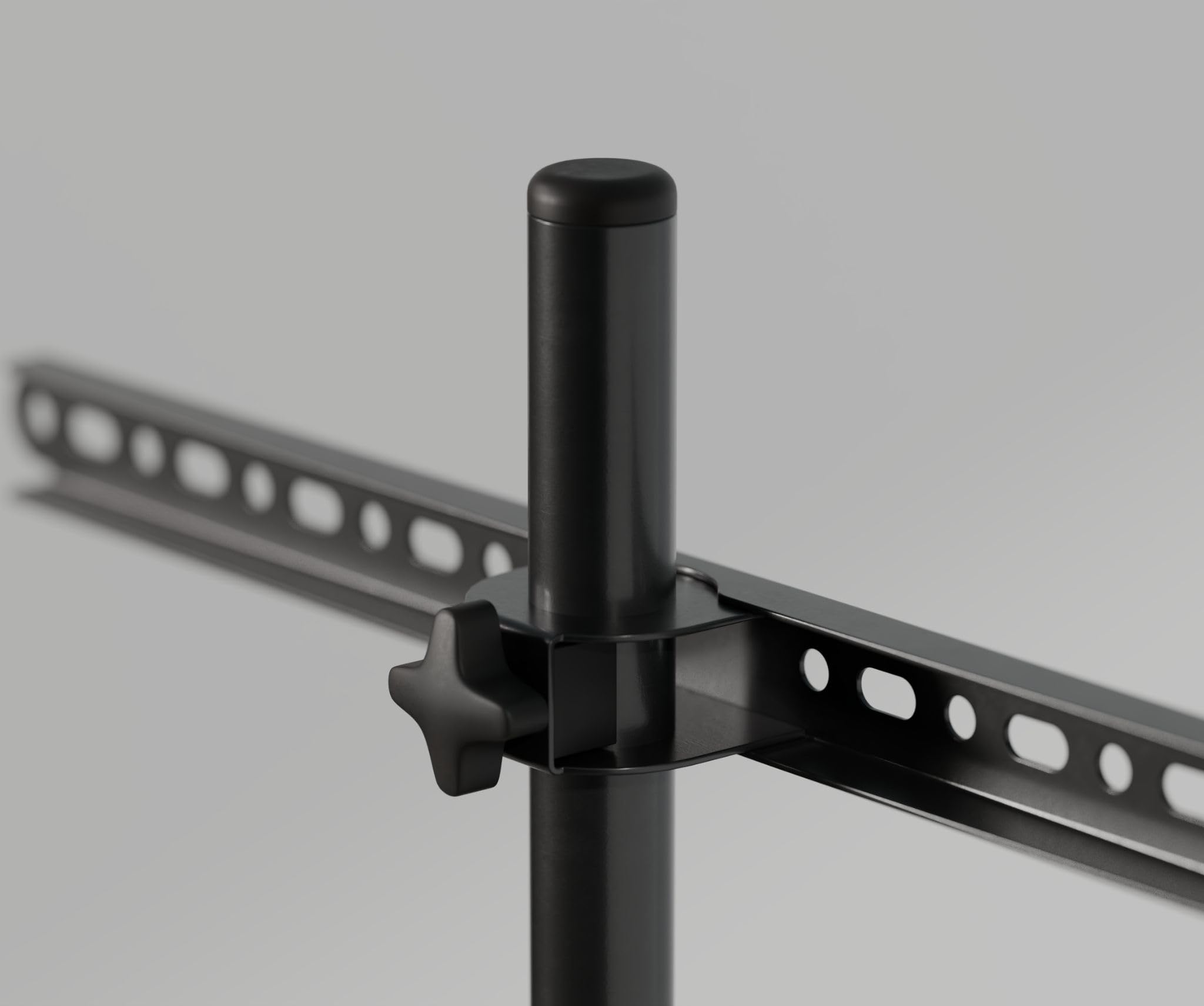 JAPANNEXT Support Trépied Bois pour TV & Écran 32-65 Pouces Charge Max 35 kg Hauteur & Pivot Réglable JN-3265-TRIWOOD