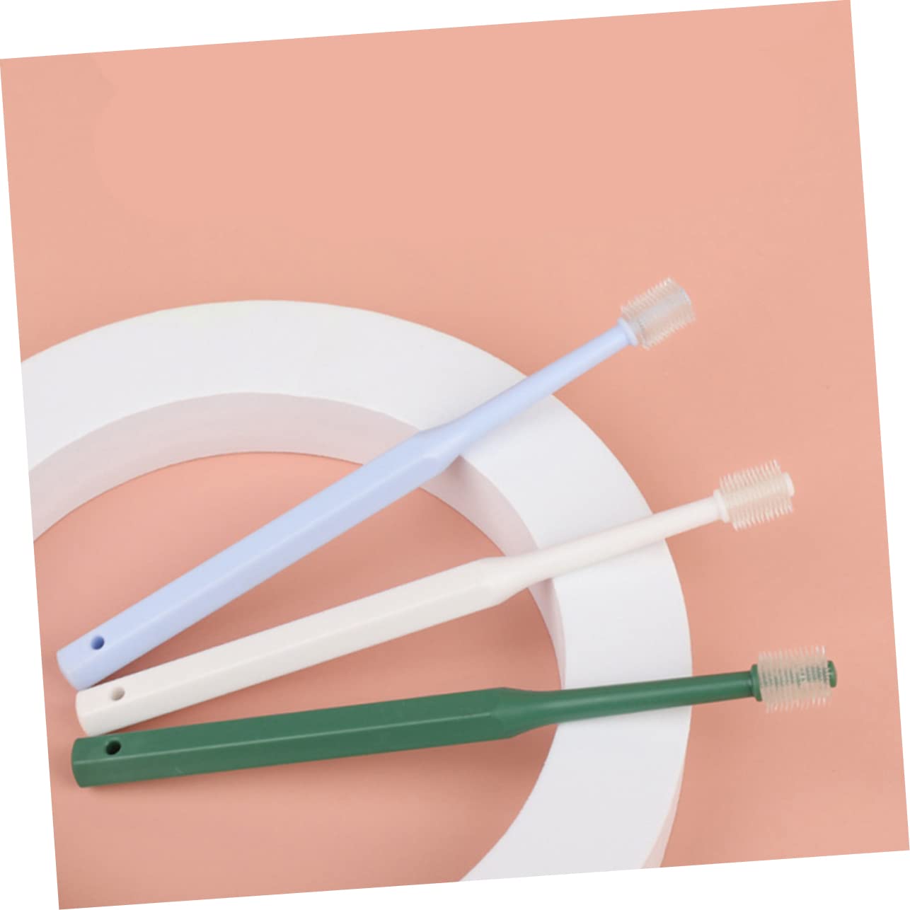 POPETPOP 6 Pz Spazzolino Strumento Per La Pulizia Denti Del Cane Animali Giocattolo Prodotti Dentali Per Forniture Per Cani Cura Del Cane Piccoli Animali Morbido Tpe