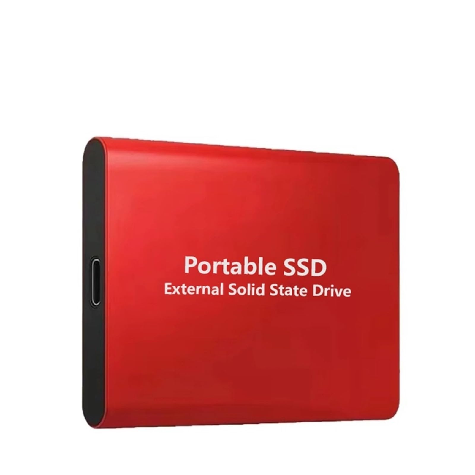 Dysk twardy 2 TB Przenośny dysk SSD Szybki zewnętrzny dysk twardy 128 TB USB 3.1 Type-C Dysk półprzewodnikowy do laptopa/telefonu/MAC(Red 2TB)