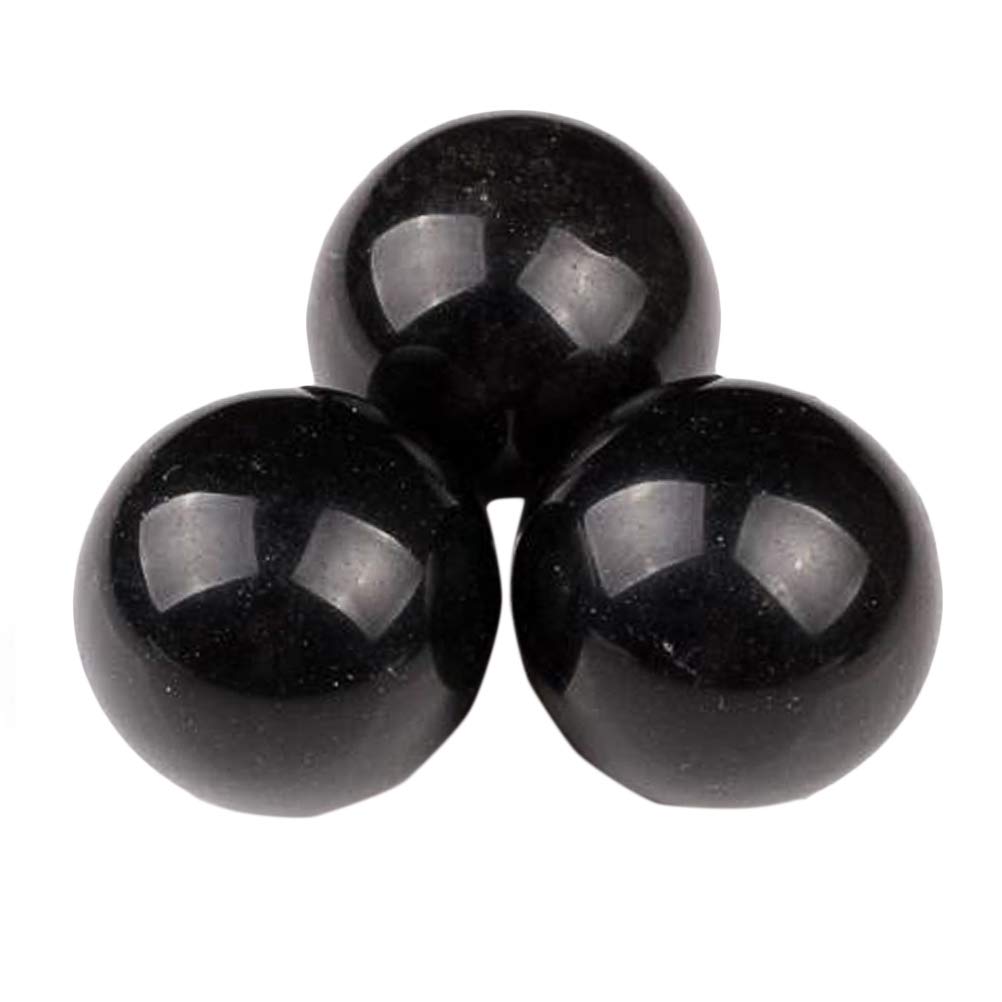 Sfera Di Ossidiana Nera 30 Mm - Pietra Naturale Per Feng Shui E Decorazione - Foto 5