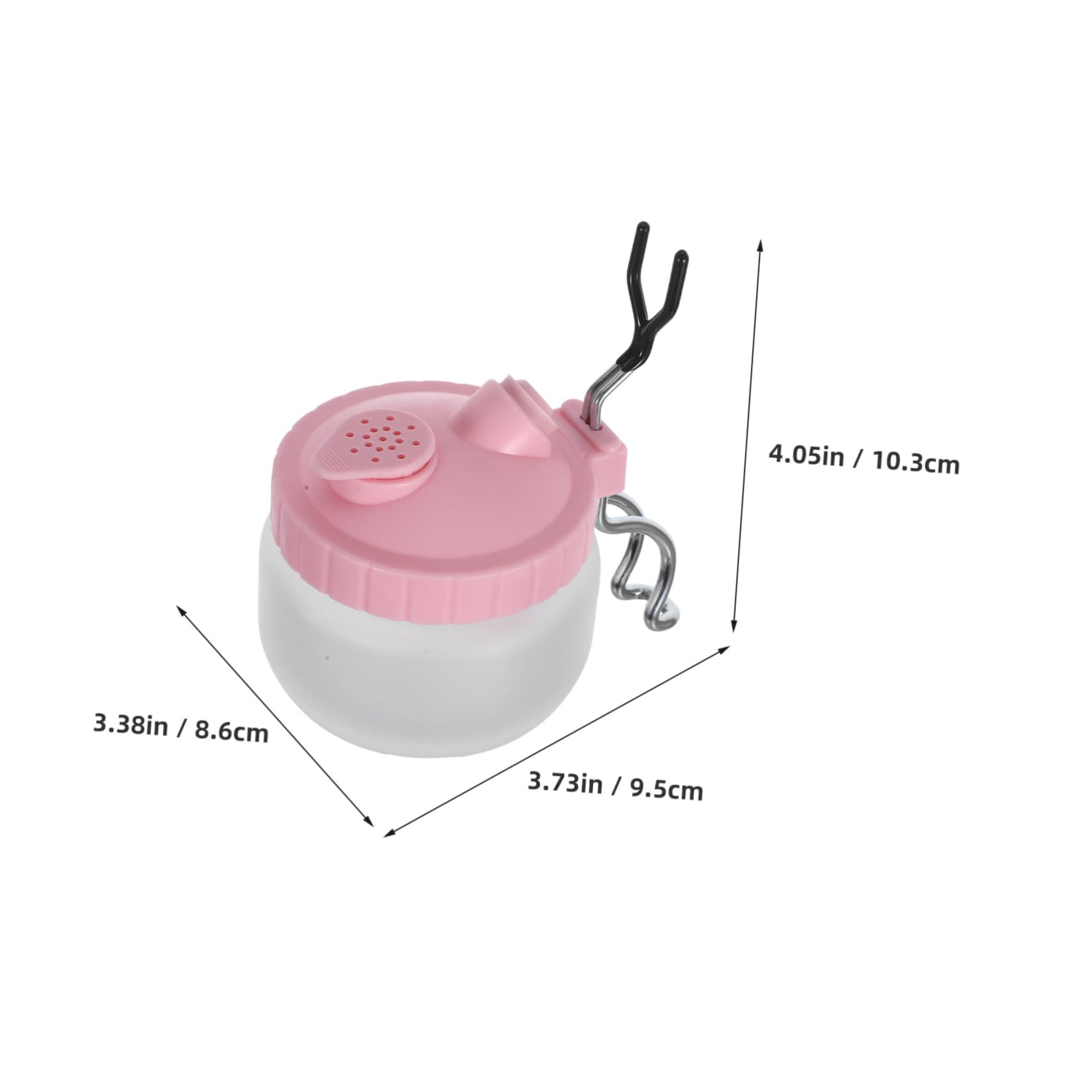 PRETYZOOM Airbrush Cleaning Pot Stand Airbrush Cleaning Pot Holder Collection Bottle Spray Tool