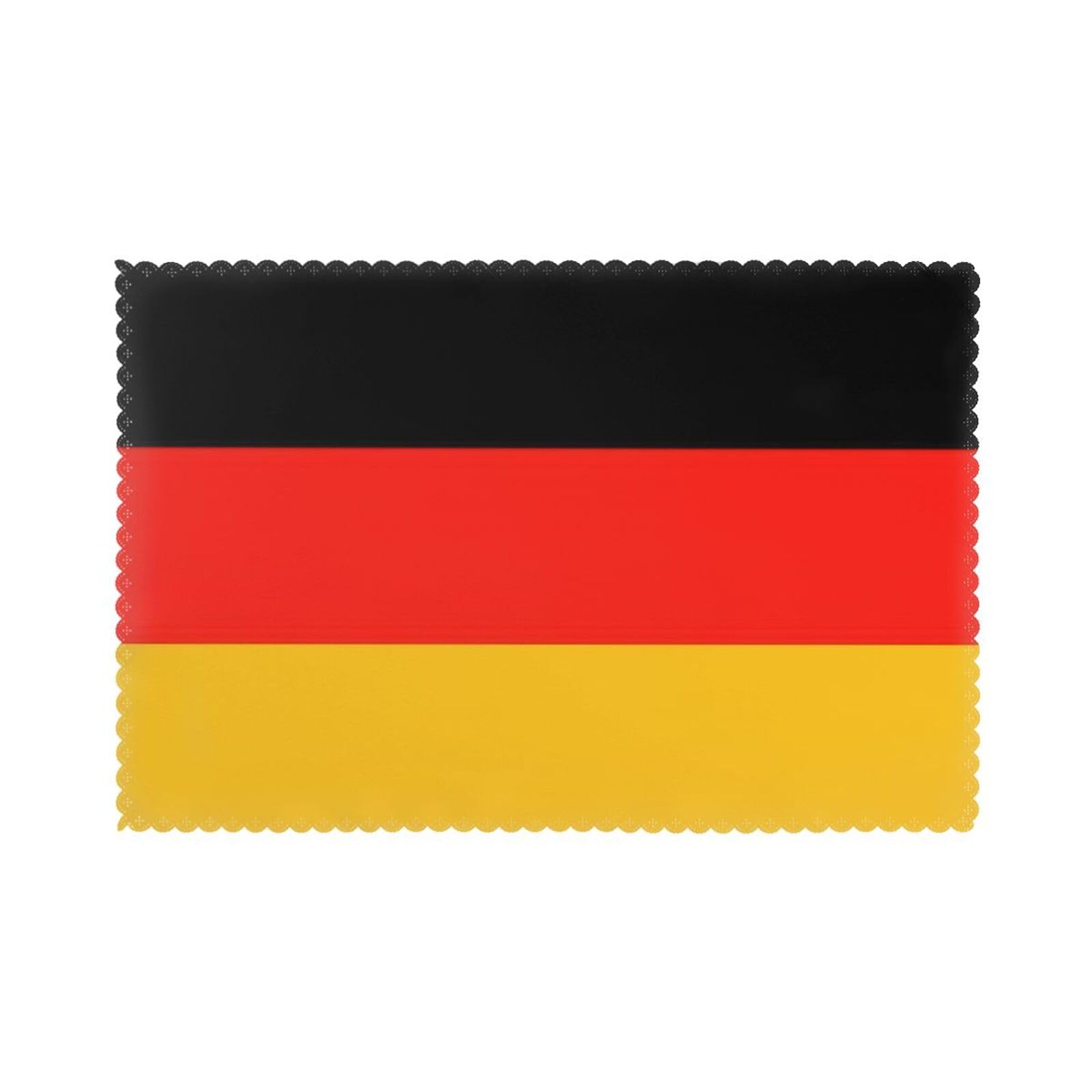 germany flag Print Placemats for Dining Table Set of 6 12x18 Inch Table Mats for Party Kitchen Dining.