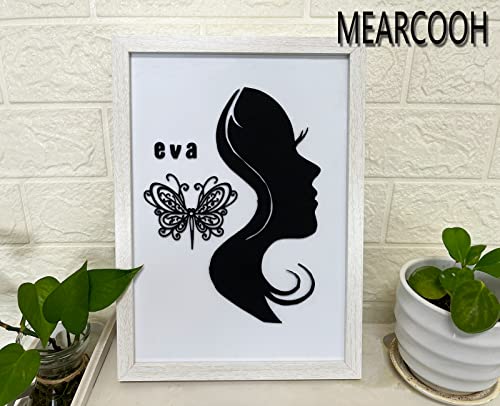 image for MEARCOOH Black Foam Sheets Crafts 9x12 Inch 2mm Eva Craft Foam Paper f