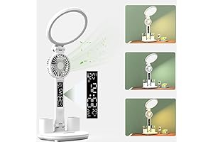 USB Fan Clock: The Perfect Desk Companion for Convenience and Cool Comfort