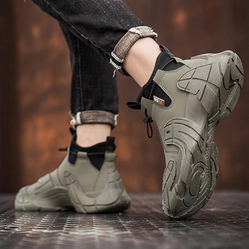 High Top Mens Hiking Shoes Casual Shoes Sneakers Sneakers Non-Slip Outdoor Soles Hiking Shoes Snow Boots2