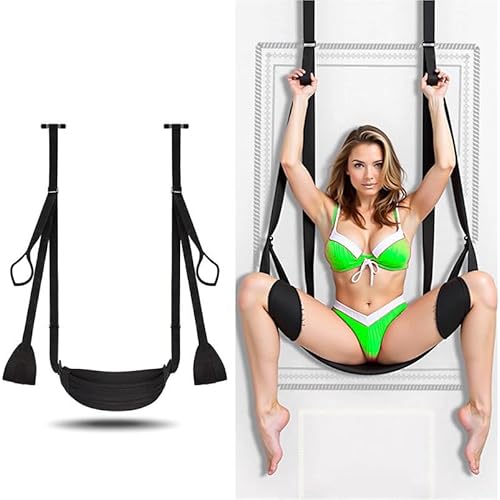 Adult Sex Toys for Couples Sex Yoga Swing Adjustable Sex Straps Door Bondage Holds up to 300lbs Bondage Spreader Leg Open for Women Sweater