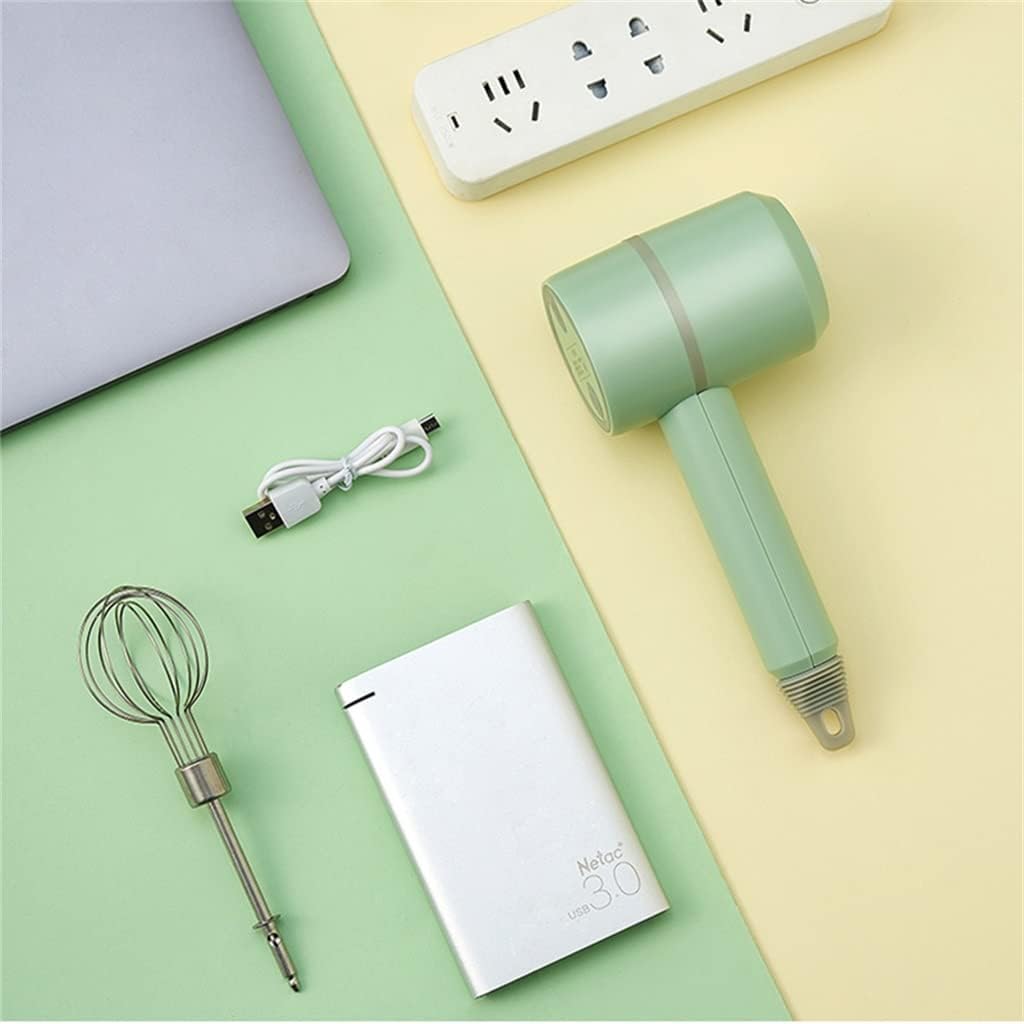 Wireless Mini Electric Food Blender Portable Handheld Egg Beater Automatic Cream (Color : B Size : As the picture shows) (A As the picture shows)