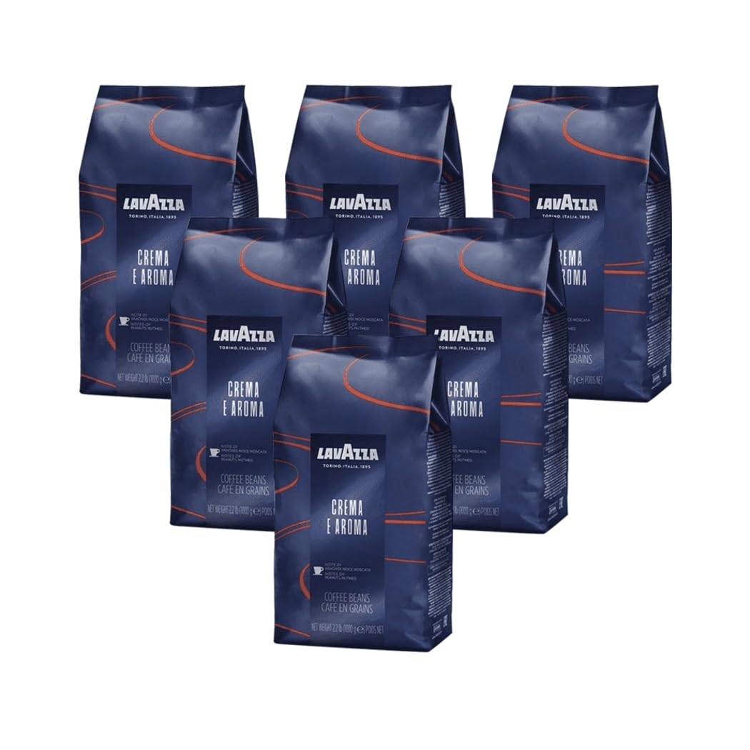 Lavazza Crema and Aroma Coffee Beans 6 Kilogram (1x 6 Kilogram)