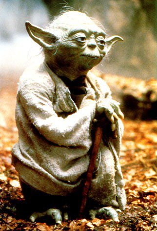 Poster Star Wars Yoda grande affiche plastifiée durable pour éviter les déchirures
