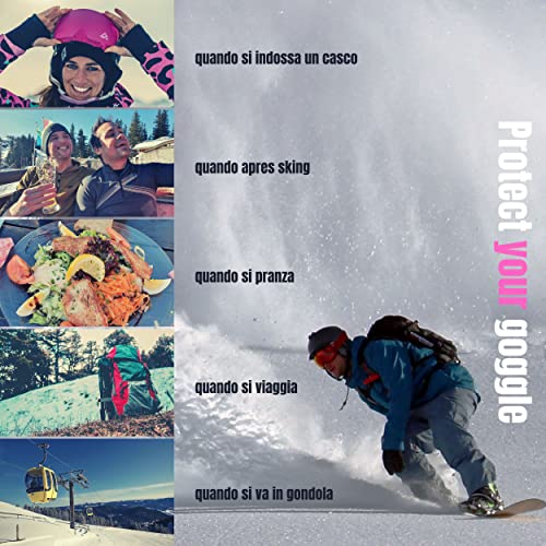 Goggle Protect Mount Fuji, Protezione per Occhiali...
