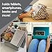 Flippy Tablet Holder and Soft Compatible with iPads, Tablets, and Books, Portable Lap-Pillow Holder for Books or Electronic Devices - Greyster 2.0