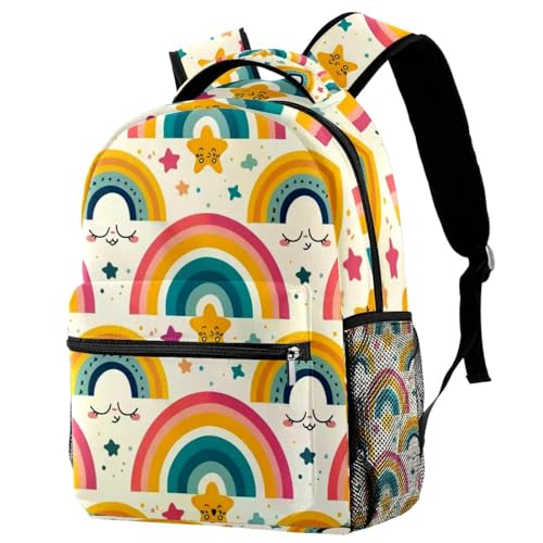Sac d'école arc-en-ciel pour enfants : parfait de la classe au parc