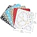 AK KYC 6 Pack Mixed Puppy Blanket Cushion Dog Cat Fleece Blankets Pet Sleep Mat Pad Bed Cover with Paw Print Kitten Soft Warm Blanket for Animals…