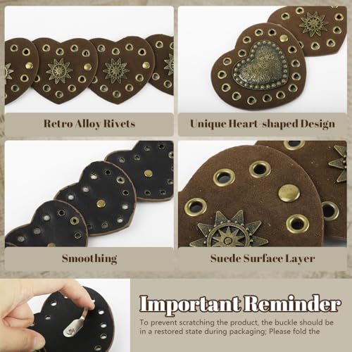 Image of SANNIDHI Women Leather Belt Dresses Stylish Vintage Boho Waist Belt Western Punk Cow Metal Buckle Belts Y2K Accessories Belt Jeans, Dresses, Skirts, Black