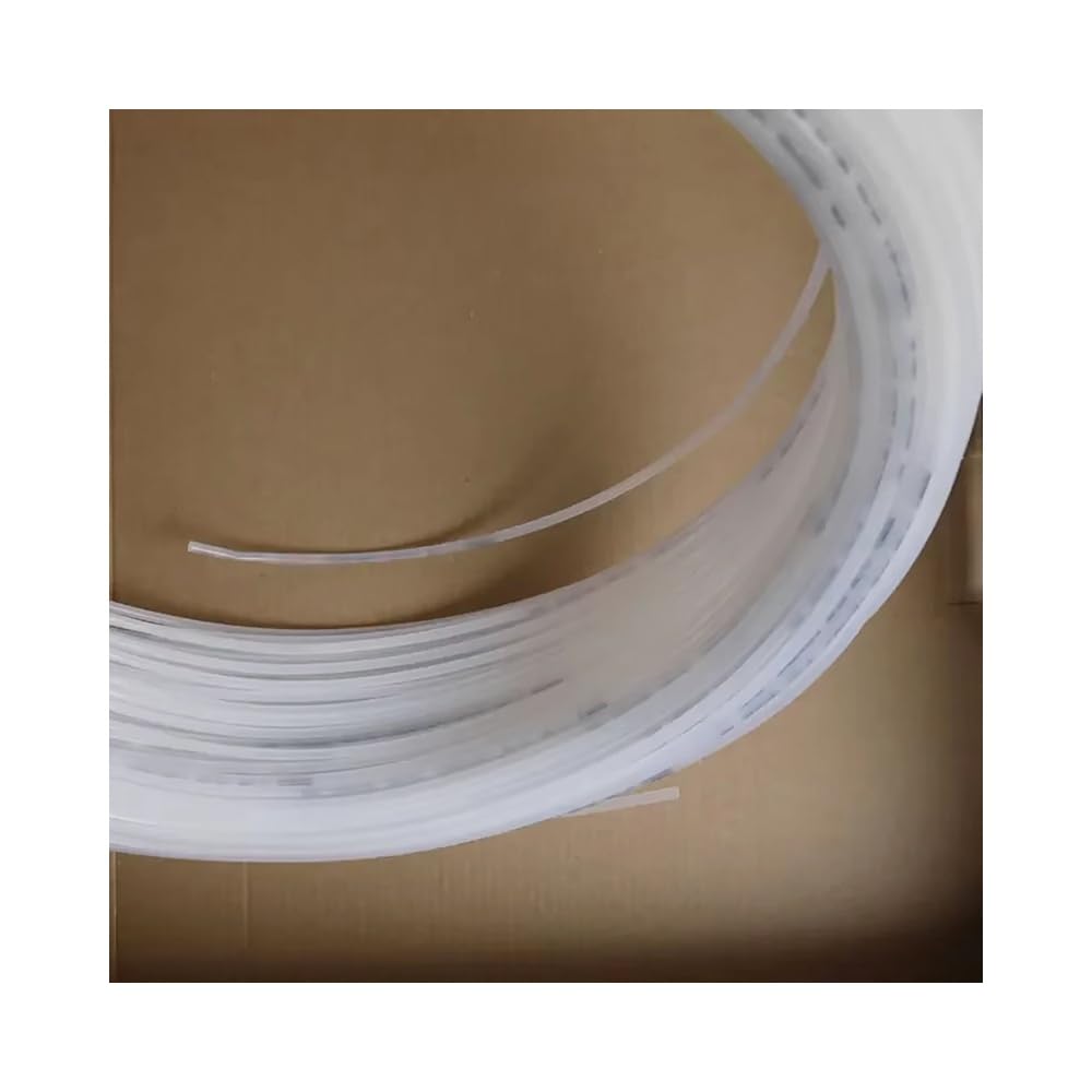 Translucent Rigid PA6 Nylon Tubing 2M Polyamide Fluid Pipe for Air, Oil & Solvent Conveyance, ID 2-13mm(OD 10 x ID 7mm)