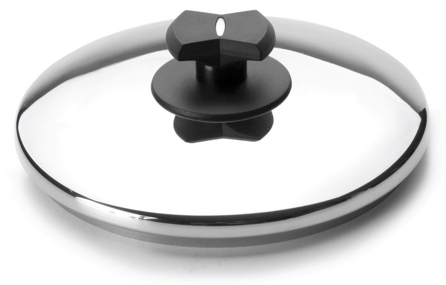 Lacor 88022 - Cacerola con Tapa Nova Ladycor 22 cm, 3 Litros, Acero | En acero inoxidable, para guisos y cocciones uniformes; con 3 L de capacidad, cómodo de manejar y de guardar tras el servicio