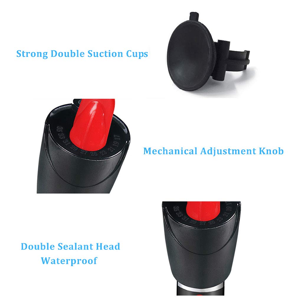 Réchauffeur Submersible d'aquarium d'aquarium d'acier Inoxydable avec la Couverture protectrice, 50W / 100W / 200W / 300W / 400W / 500W